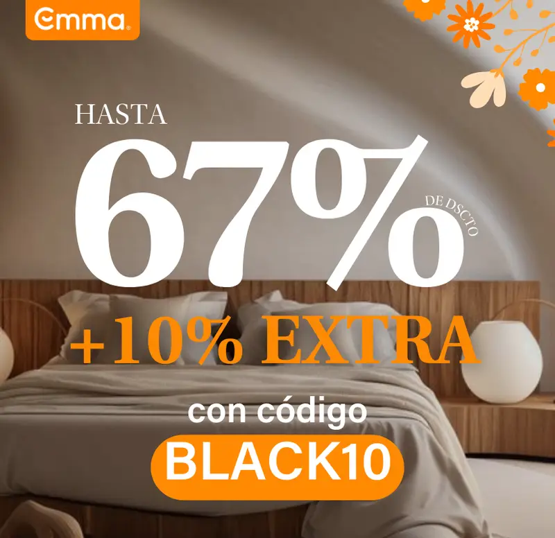Hasta 67% + 10%